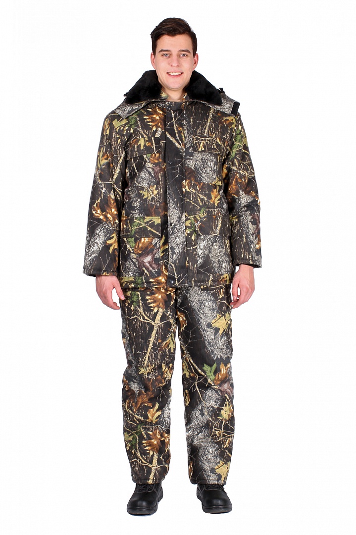 картинка Костюм зимний Охота (брюки), КМФ лес от магазина ТД Спецодежда-Эталон
