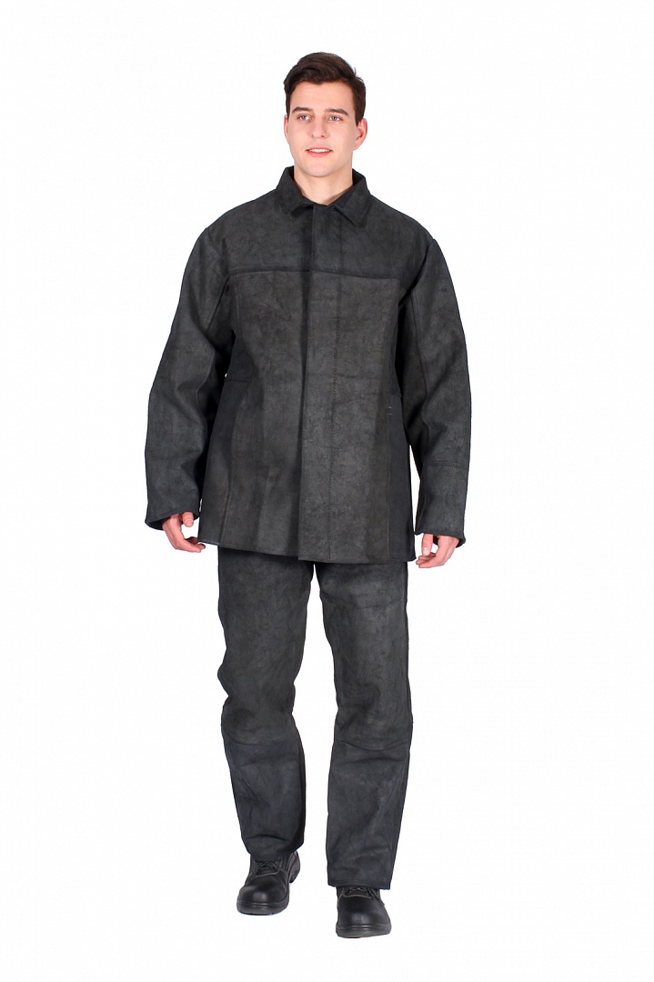 картинка Костюм сварщика зимний цельноспилковый, черный от магазина ТД Спецодежда-Эталон