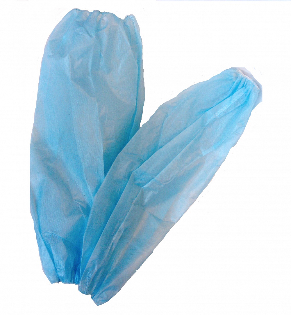 картинка Нарукавники из спанбонда 25 гр/м2 (20*40) голубой (20 шт.) от магазина ТД Спецодежда-Эталон